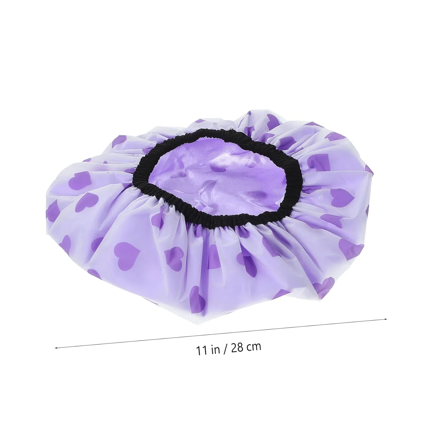 Шапочка для душа NIYANGLE, 28x27x1 cm, Purple — фото 3