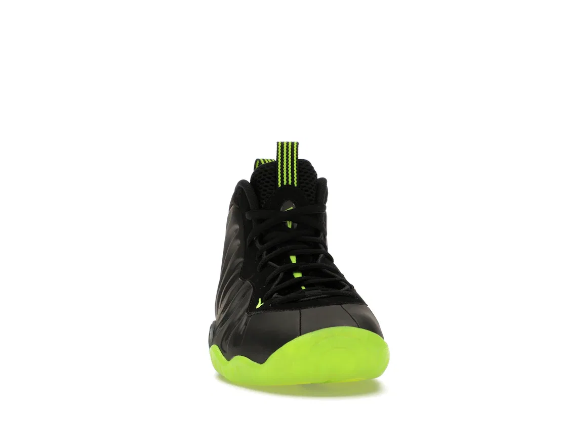 Детские кроссовки Lifestyle с принтом Nike Little Posite One Nike, Black/Volt — фото 2