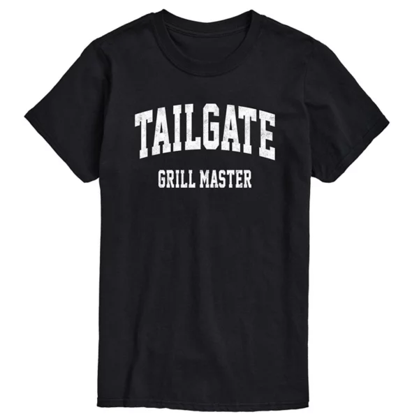 

Мужская футболка с принтом «Tailgate Grill Master» Licensed Character, черный