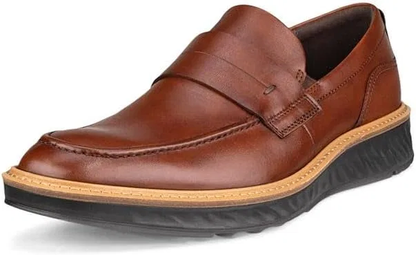 Мужские лоферы ECCO St.1 Hybrid Penny Loafer, 2-Cognac