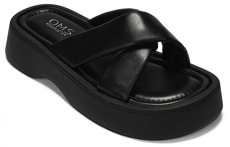 

Шлепанцы и сланцы OMS Slide Slippers Women's, черный