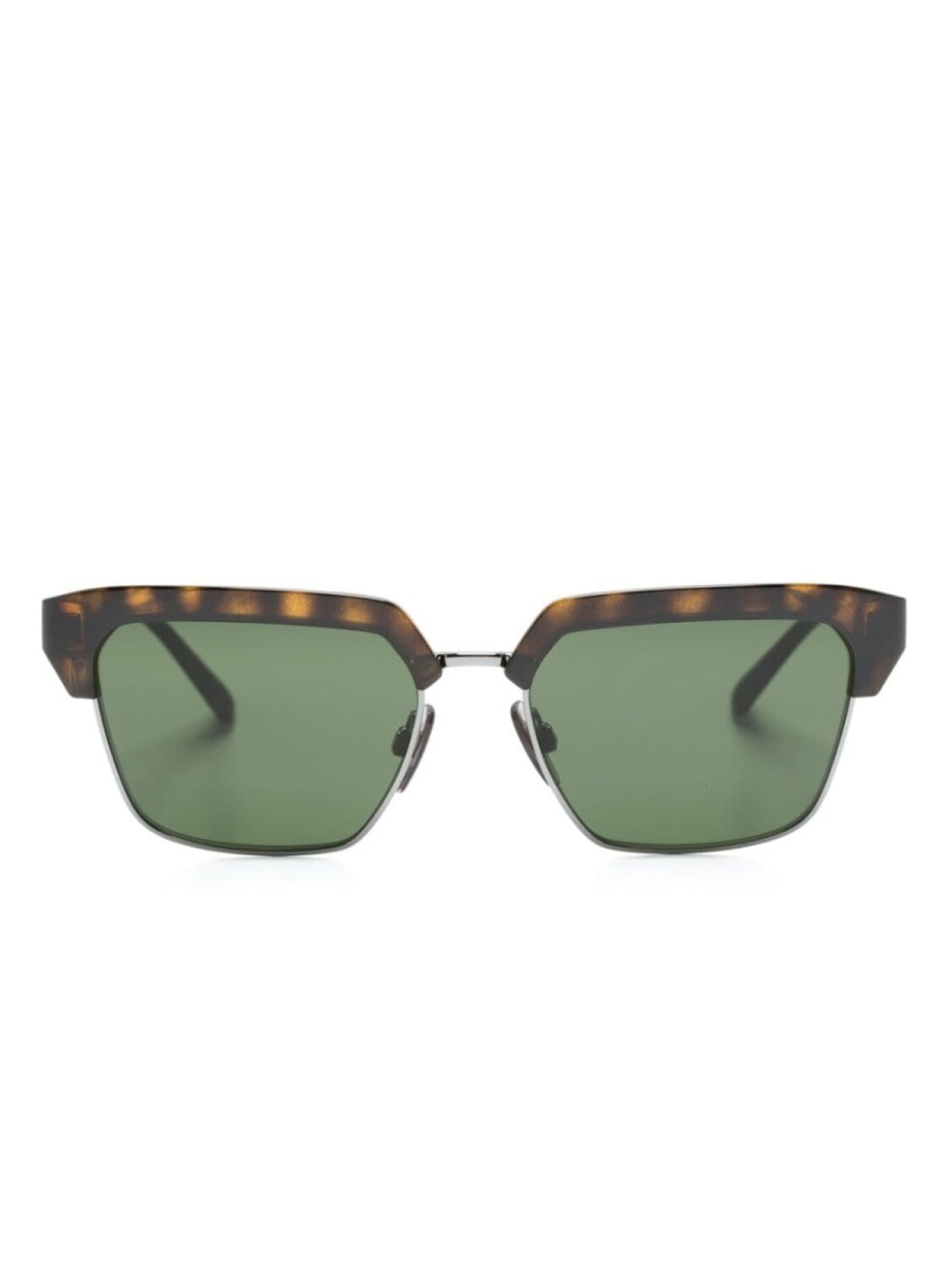 

Dolce & Gabbana Eyewear солнцезащитные очки в квадратной оправе, черный
