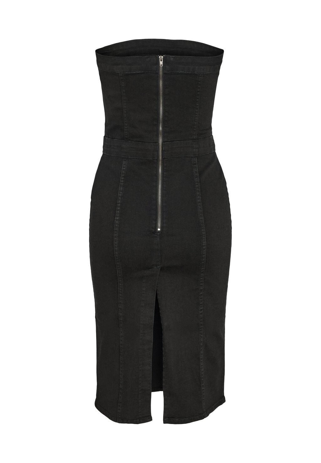 

Дневное платье SLIM FIT TRÄGERLOS ÄRMELLOS Noisy May, черный