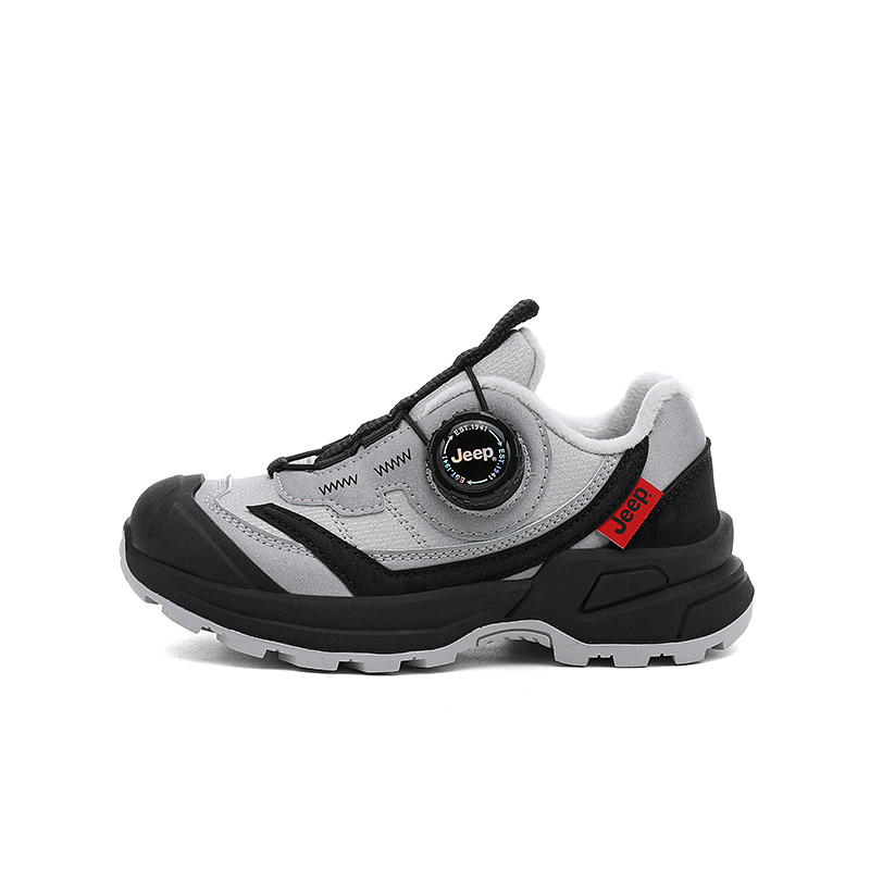 

Jeep Скользоустойчивые утепленные ботинки Starry Gray для детей