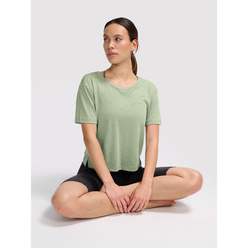 

Спортивная футболка Hummel, цвет grüngrau/grün/grün