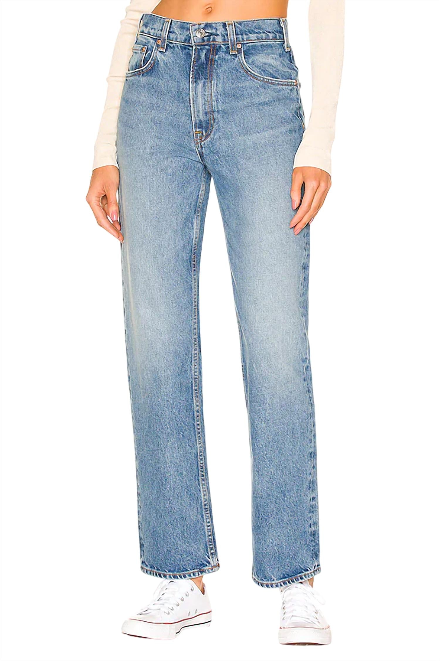 

Прямые джинсы Sophia Tomboy в Бедфорде GRLFRND, цвет bedford