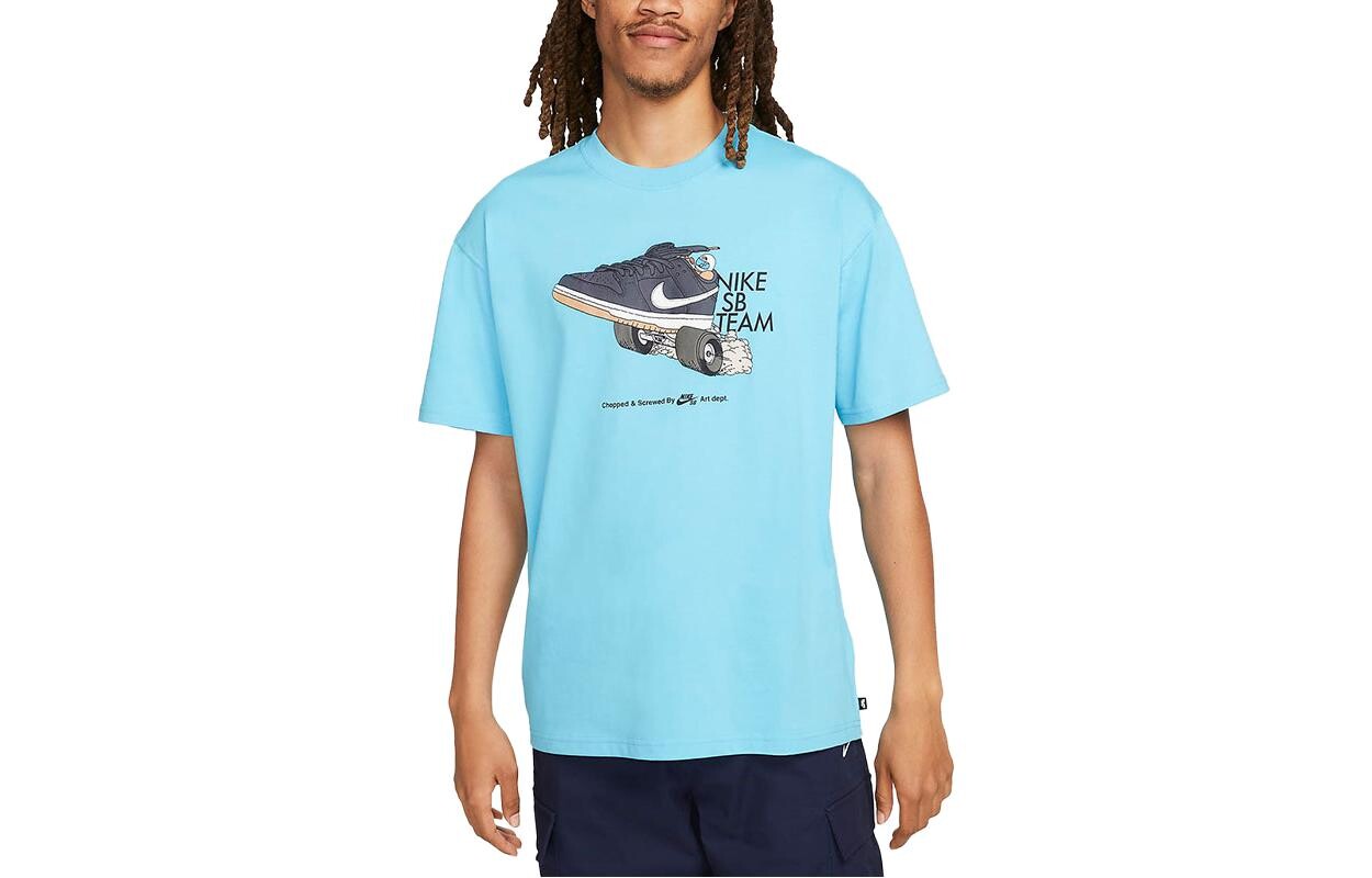 

Мужская футболка Nike, цвет Blue