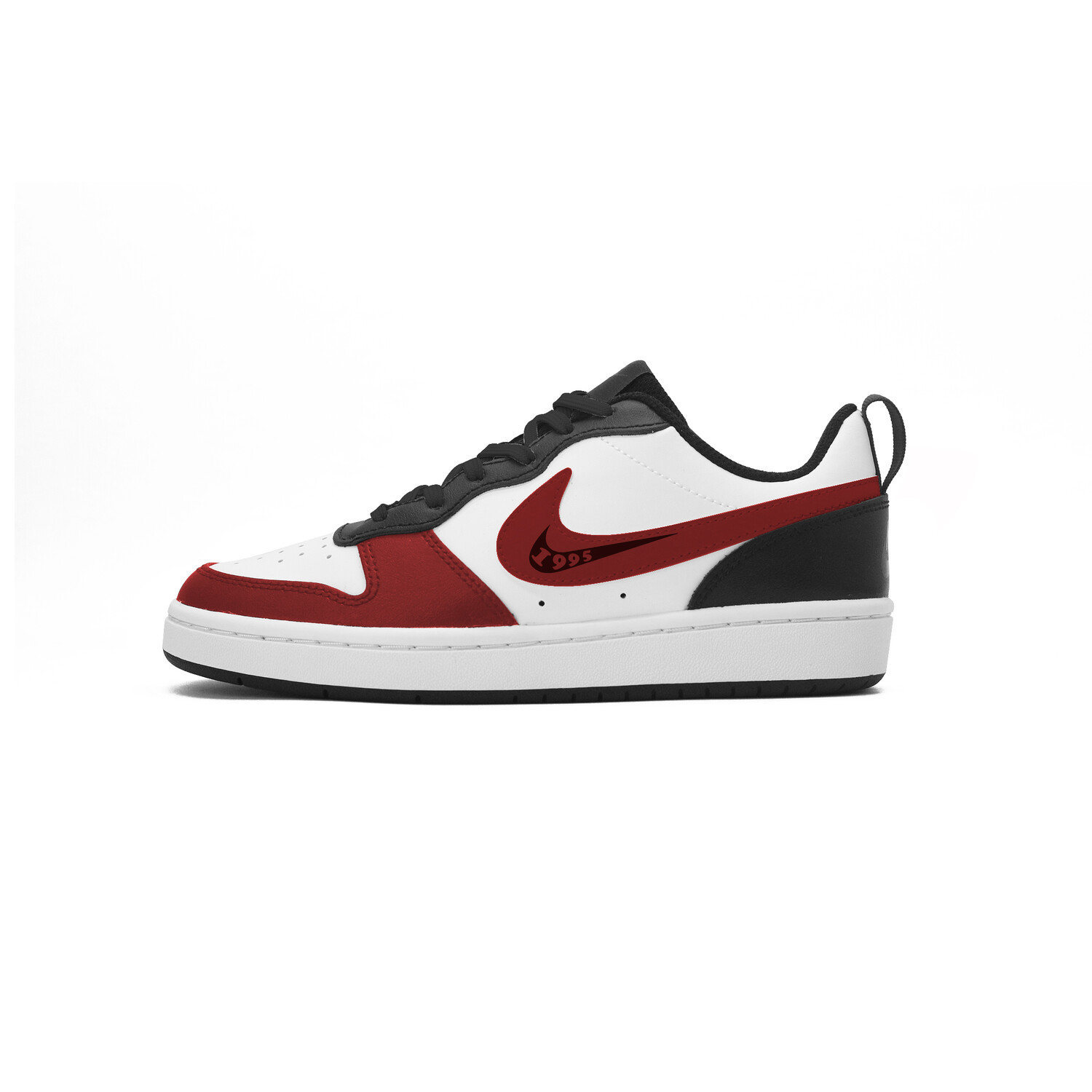 

Кроссовки Nike Court Borough 2 Kids' Skateboarding Shoes Grade School, черный