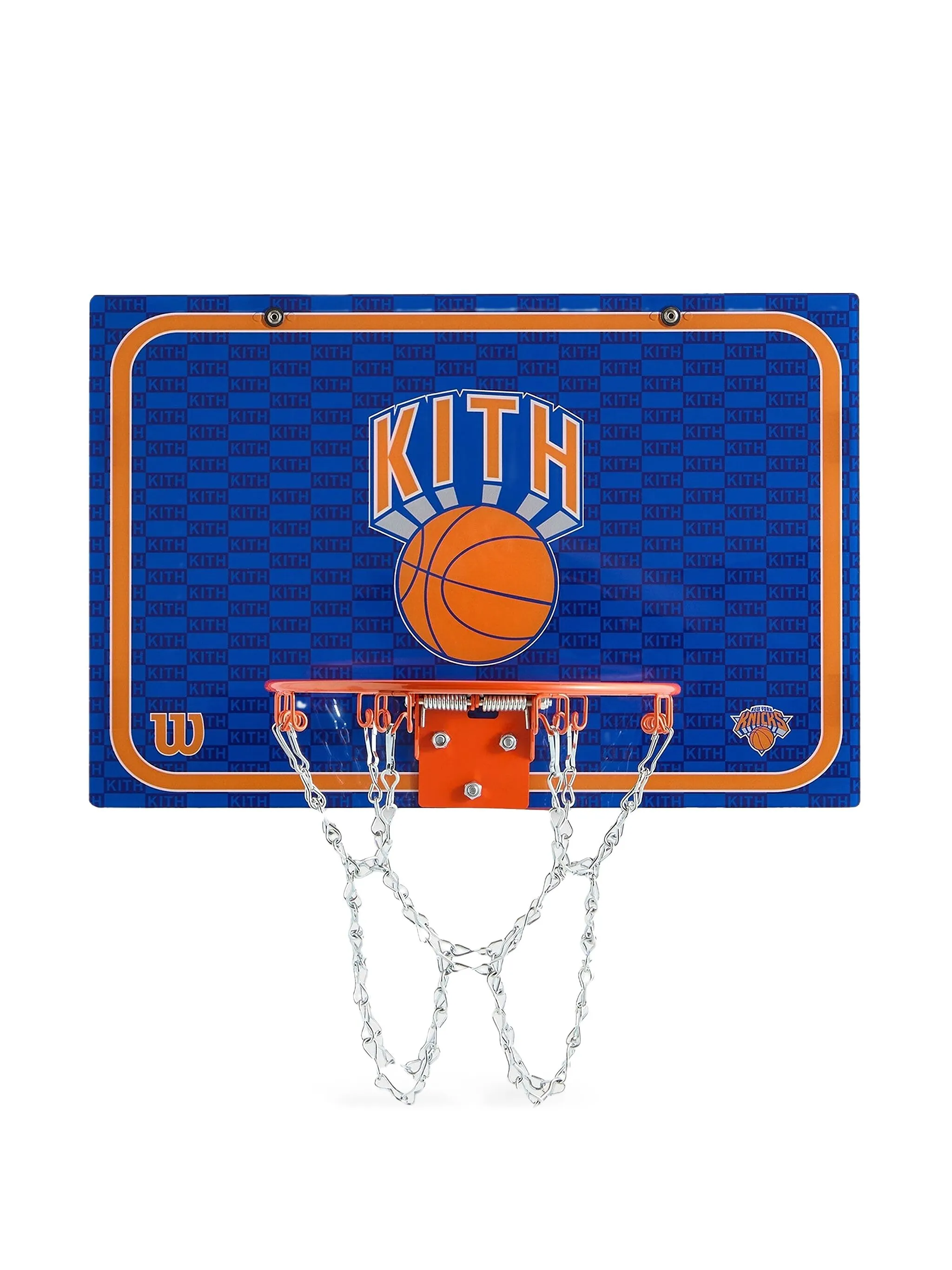 

Мини-баскетбольное кольцо Wilson Knicks Kith, синий