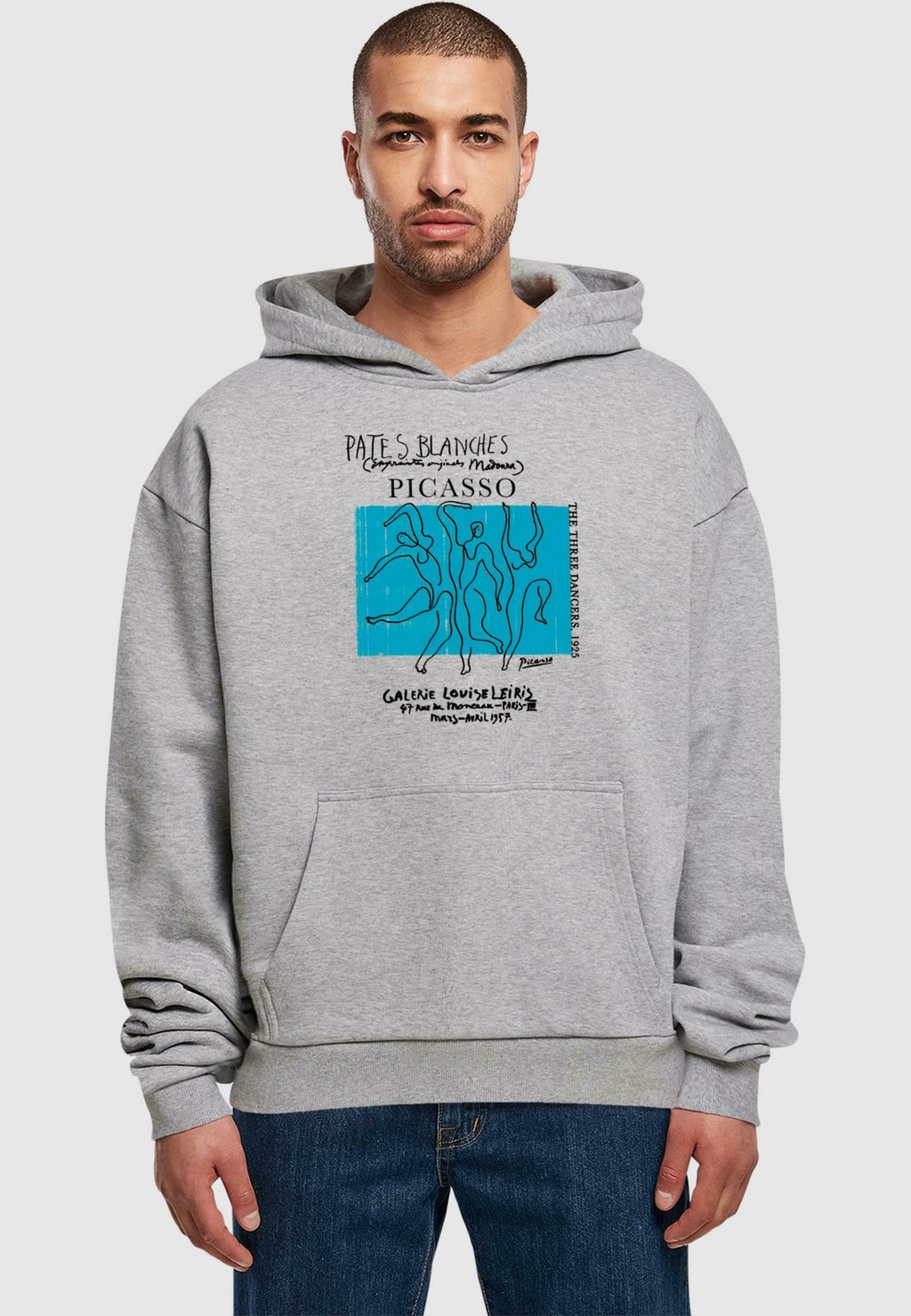 

Толстовка APOH - PICASSO THREE DANCERS ULTRA HEAVY - Hoodie Merchcode, серый