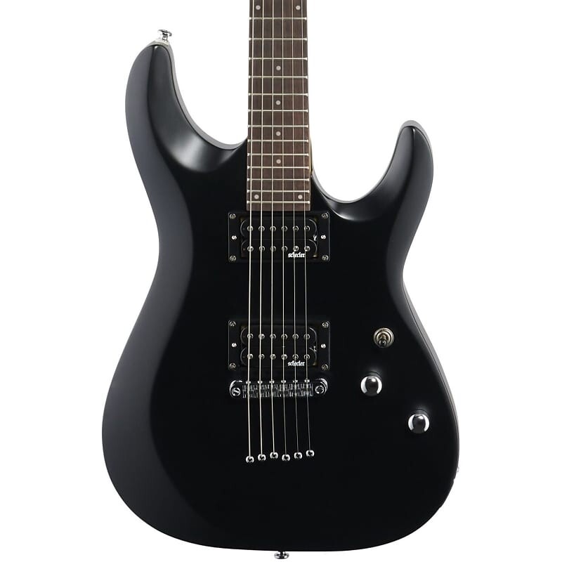 

Электрогитара Schecter C-6 Deluxe Electric Guitar, Satin Black