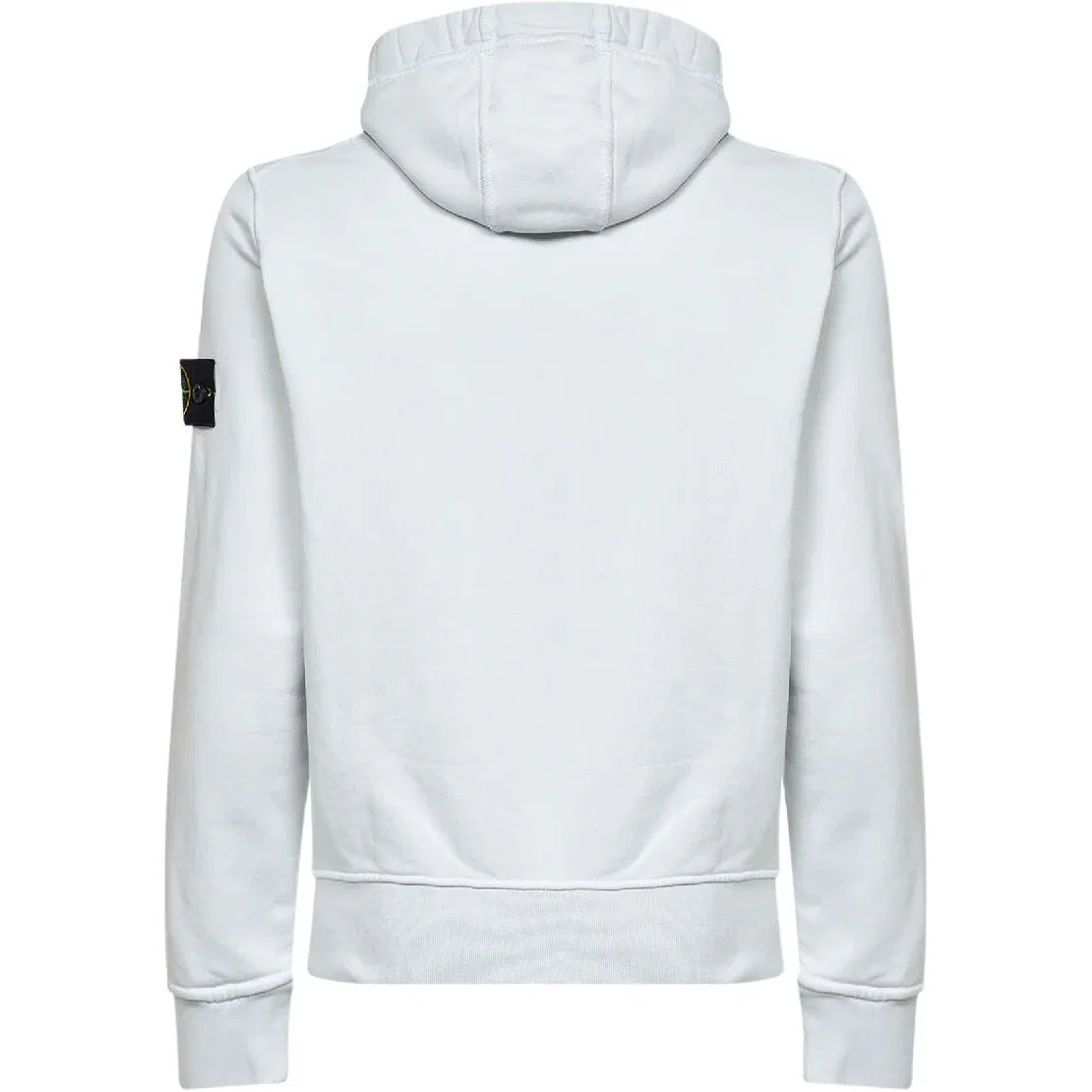 Толстовка с кулиской и патчем с логотипом STONE ISLAND, Sky Blue — фото 3