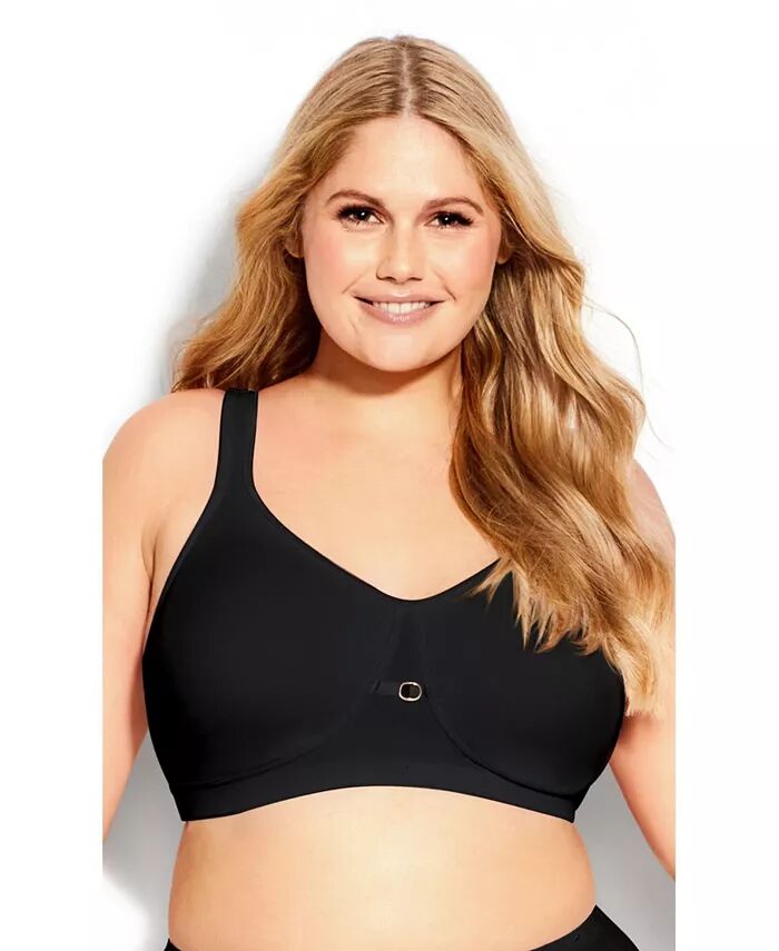 

Женский мягкий бюстгальтер Caress Plus Size AVENUE, коричневый/бежевый