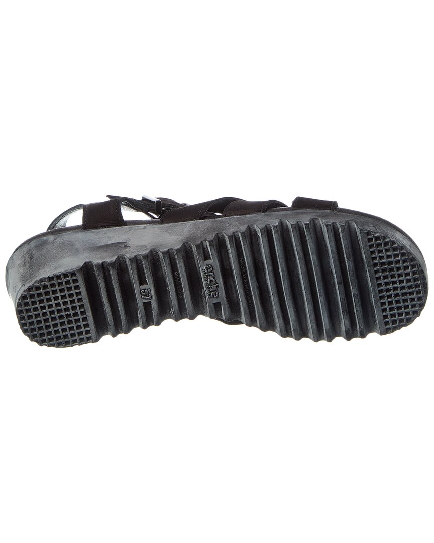 Arche Balbaz Leather Sandal, черный — фото 4