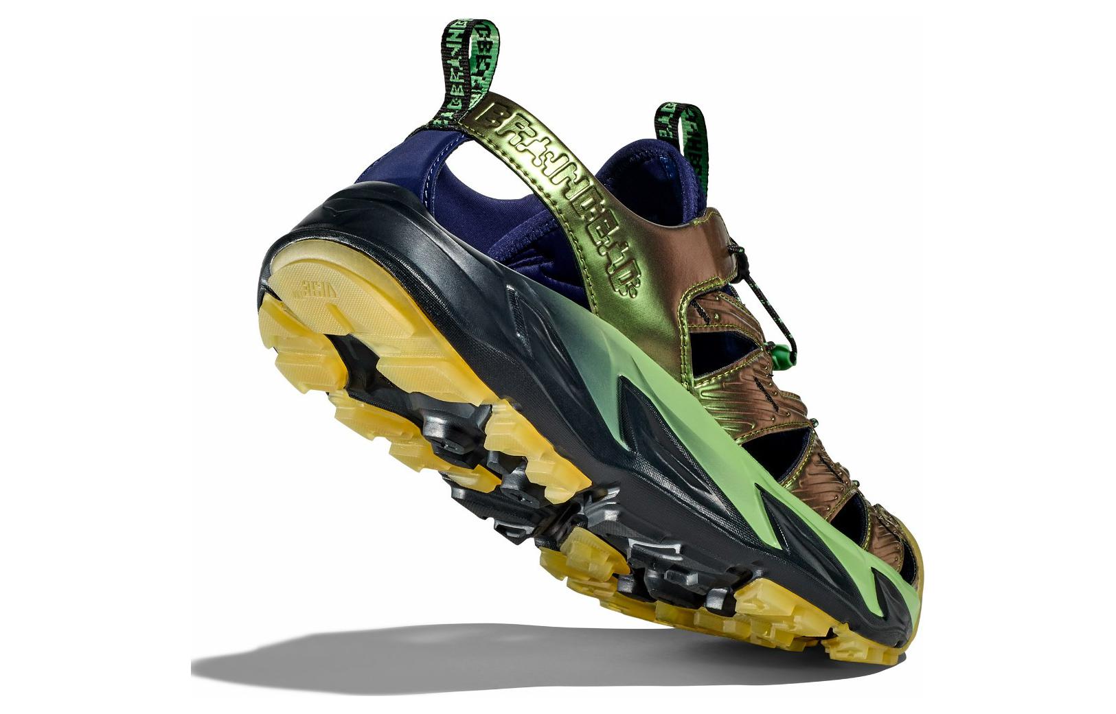 HOKA ONE ONE Hopara Brain Dead Зелёный гороховый стручок, цвет Green — фото 2