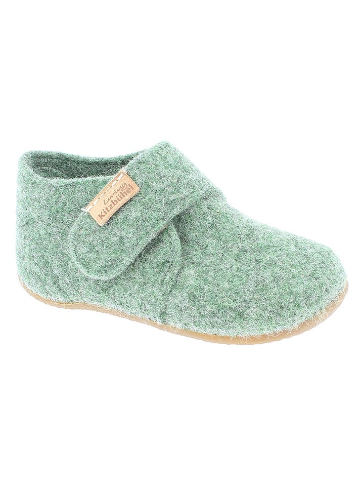 

Living Kitzbühel Шерстяные тапочки темно-зеленого цвета