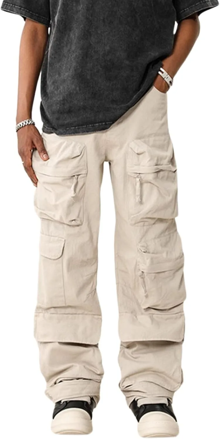 

Багги карго джинсы Y2K с низкой посадкой Chmnigma