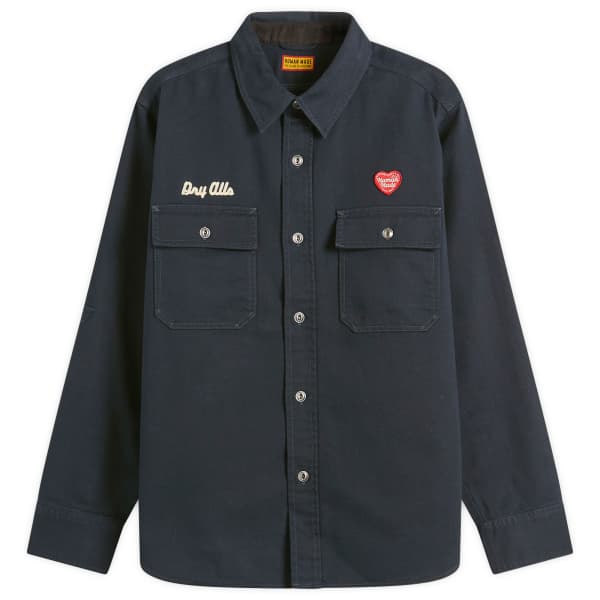 

Рабочая рубашка Human Made, темно-синий