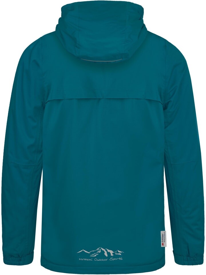 Дождевик Normani Outdoor Sports Kinder Sommer und Regenhose, темно-синий — фото 3