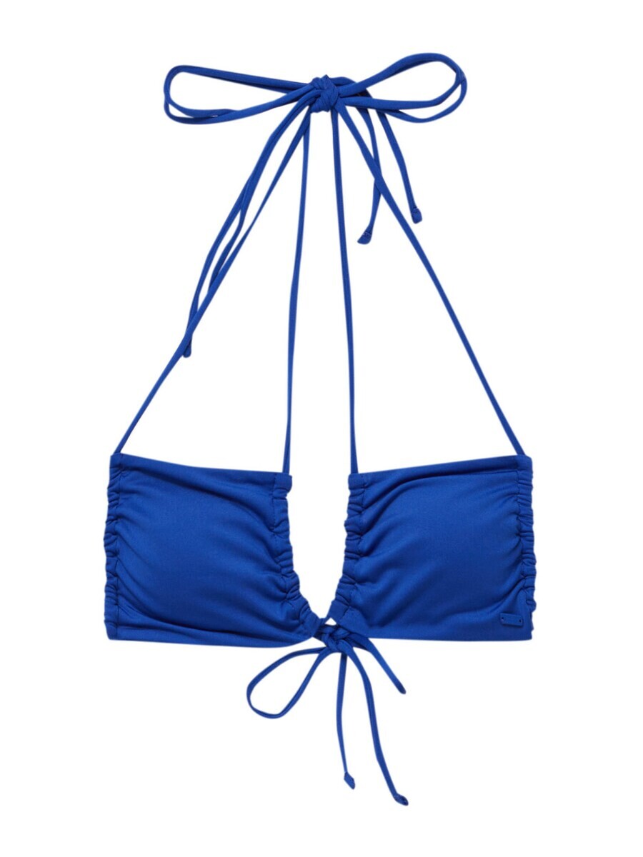 

Топ бикини Pull&Bear Triangle Bikini Top, королевский синий