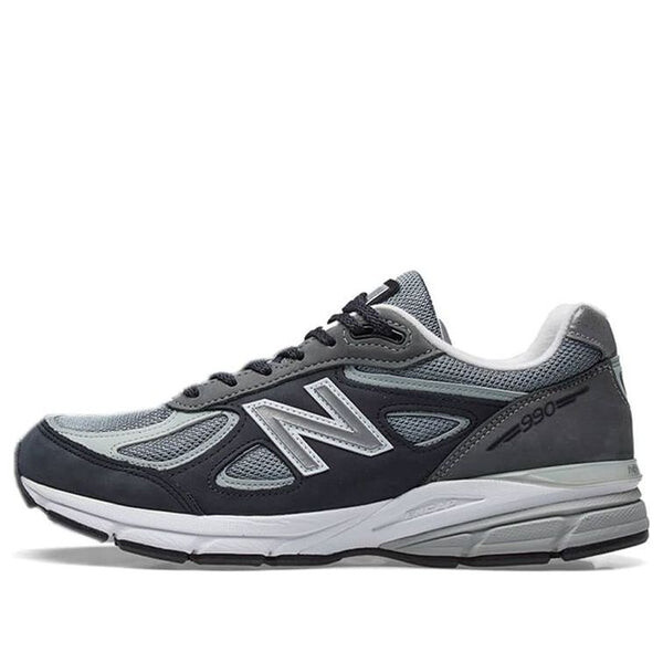 

Кроссовки 990v4 сделано в США New Balance, серый