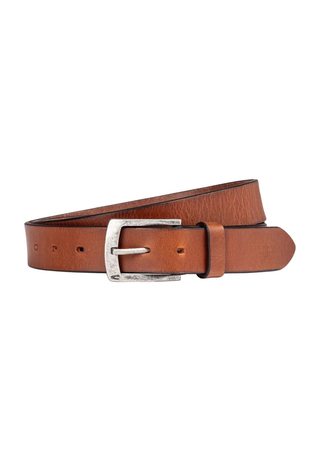 

Кожаный ремень с пряжкой Camel Active, цвет 21 cognac