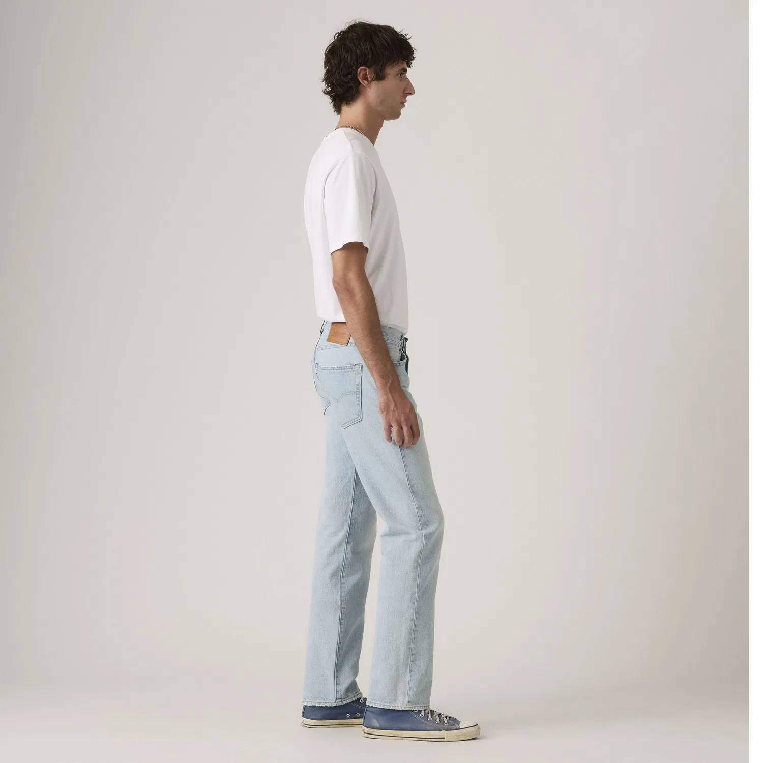 Оригинальные мужские джинсы 501 Levi's, Light Wash — фото 4