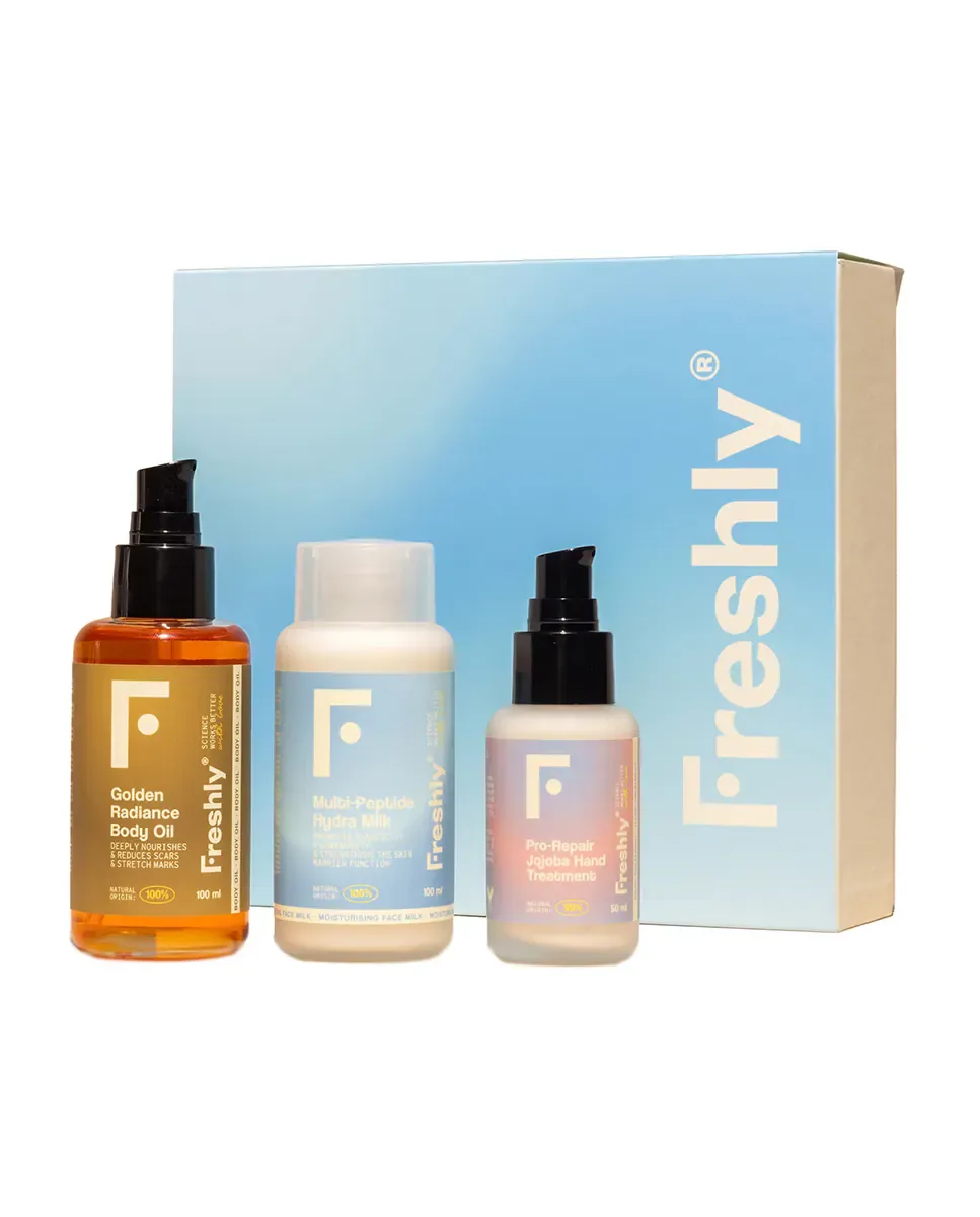 Набор для увлажнения Deep Hydration Essentials Freshly Cosmetics