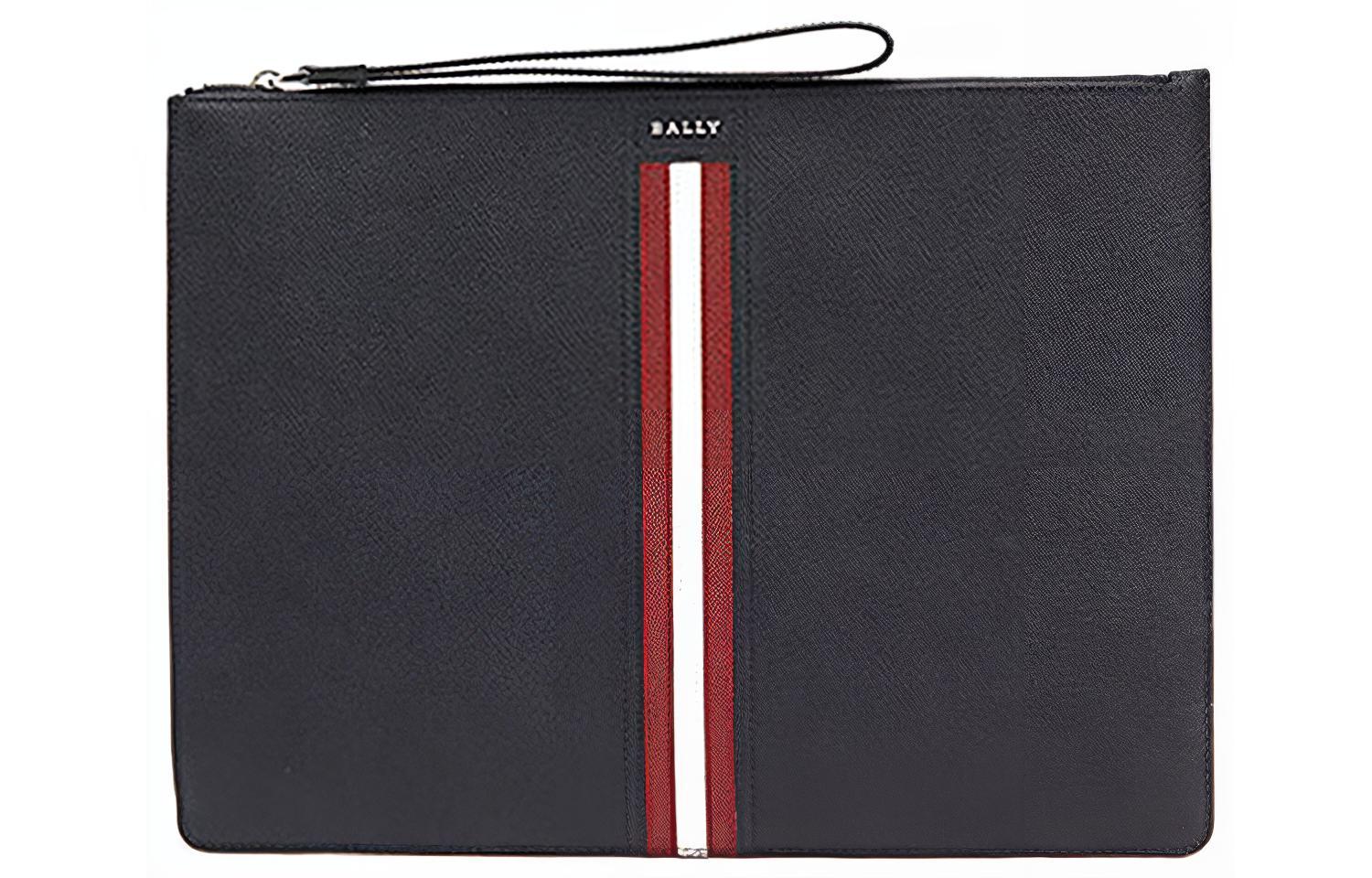 

BALLY Кожаная клатч мужская черная