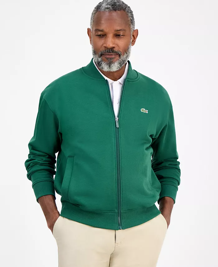 

Мужская бомбер с логотипом Lacoste, зеленый