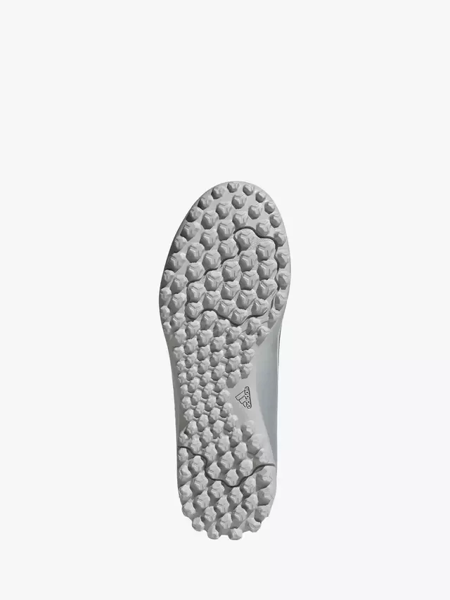 Детские футбольные бутсы F50 Club Лионеля Месси, белые adidas — фото 4