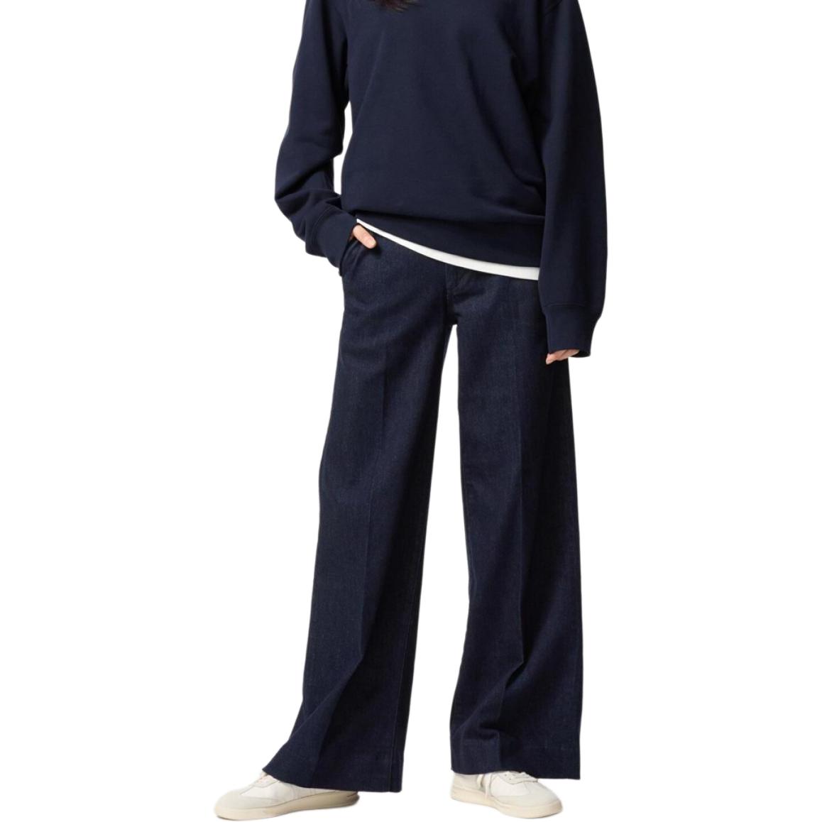 

UNIQLO Джинсы женские темно-синие