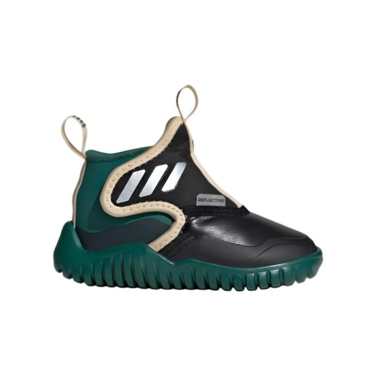 Кроссовки adidas Rapidazen Toddler Shoes TD Mid-top Black/Green/Silver, черный/зеленый/серебряный — фото 2