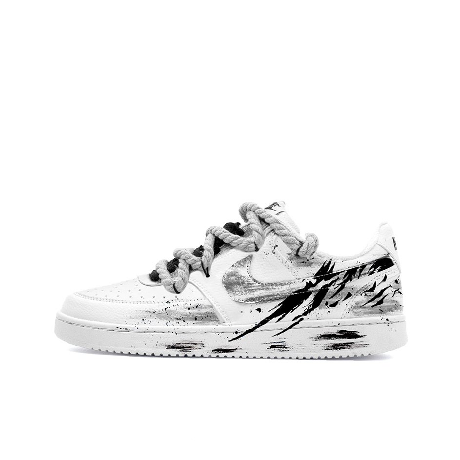 

Nike Кроссовки Court Vision Silver Mist Black Edge Leather