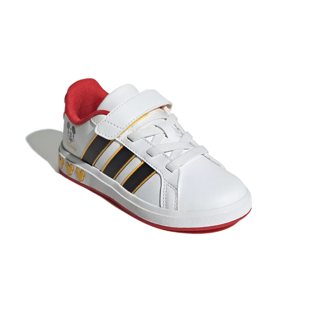 Кроссовки детские с низким верхом X Disney Mickey Mouse Adidas, белый/черный — фото 3