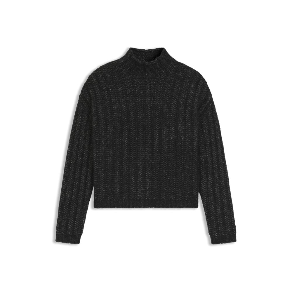 

Вязаный свитер с резинкой HUGO, черный