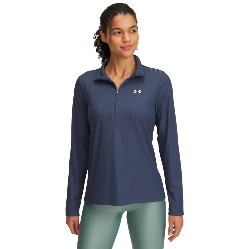 

Толстовка спортивная Under Armour Tech Rib half zip, синий