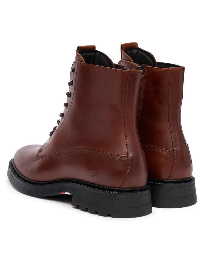 Tommy Hilfiger Ботинки Comfort Lwt FM0FM05593 коричневые — фото 3
