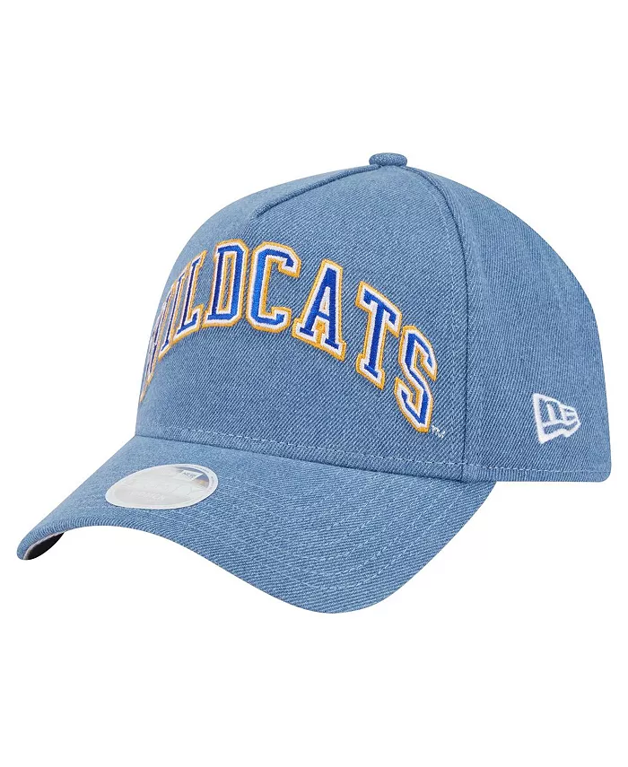 

Женская бейсболка Kentucky Wildcats A-Frame 9FORTY с регулируемой застежкой из денима New Era