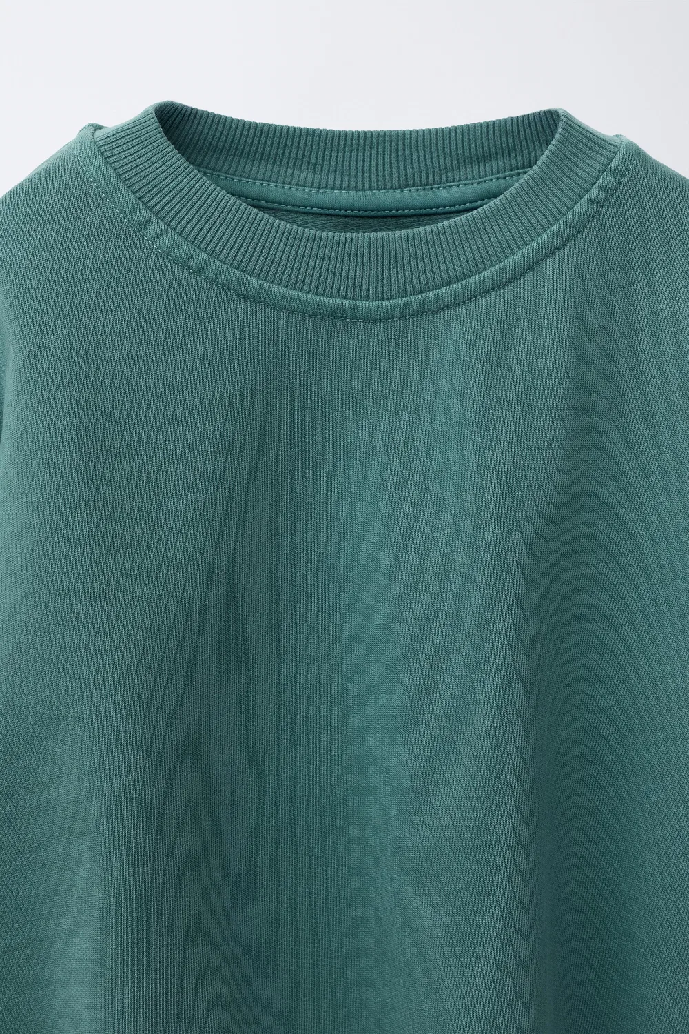 Простая толстовка ZARA, Duck Blue — фото 3