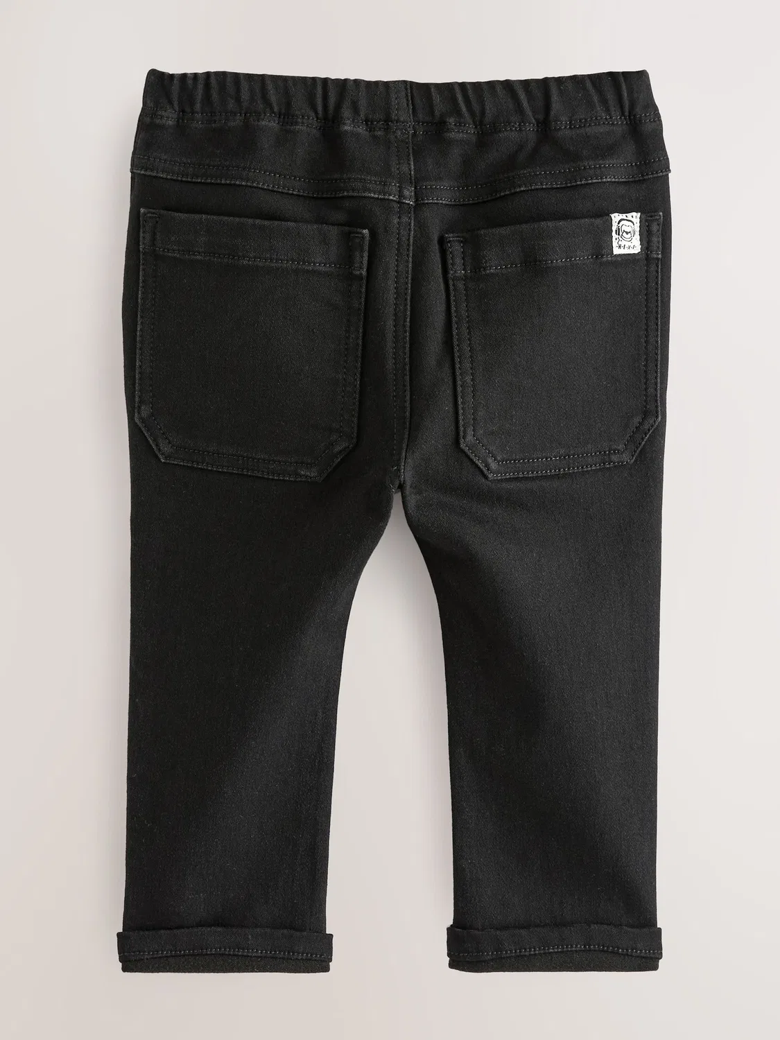 Джинсы свободного кроя, Black Denim Next, черный — фото 2