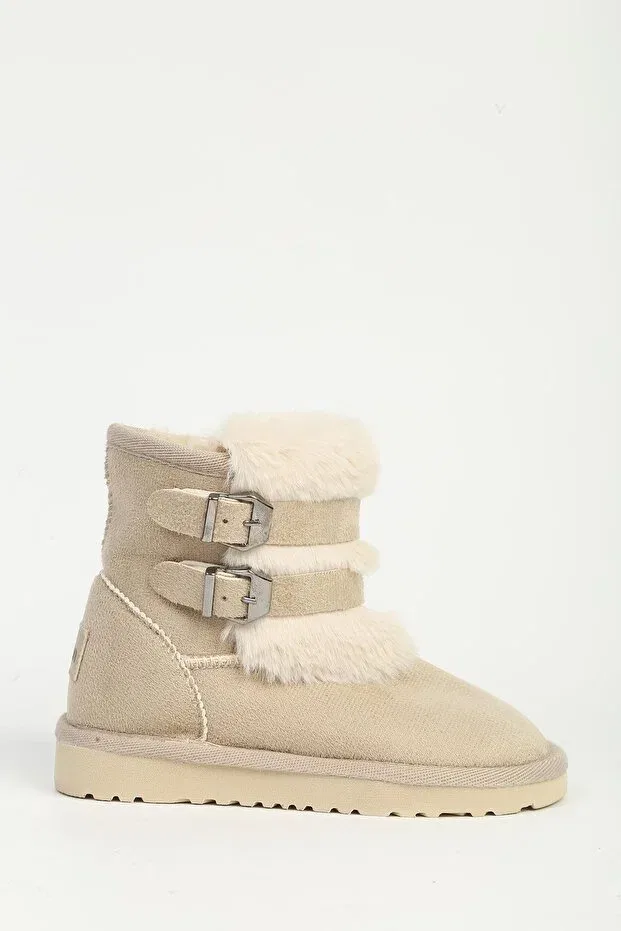 Детские ботинки для девочек без шнуровки Benetton, Beige