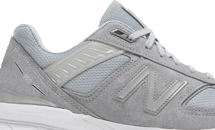 Кроссовки New Balance 990v5 Made In USA Vegan 'Grey', серый — фото 3