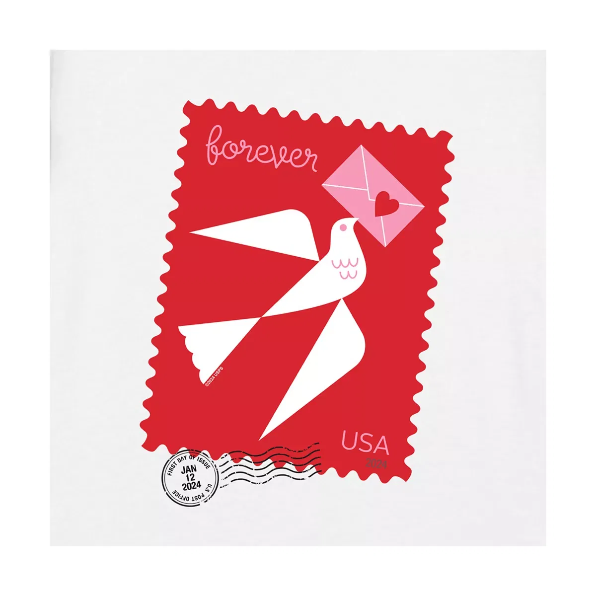 Детская футболка для девочек хлопковая Love Stamp LOGOVISION, White — фото 2