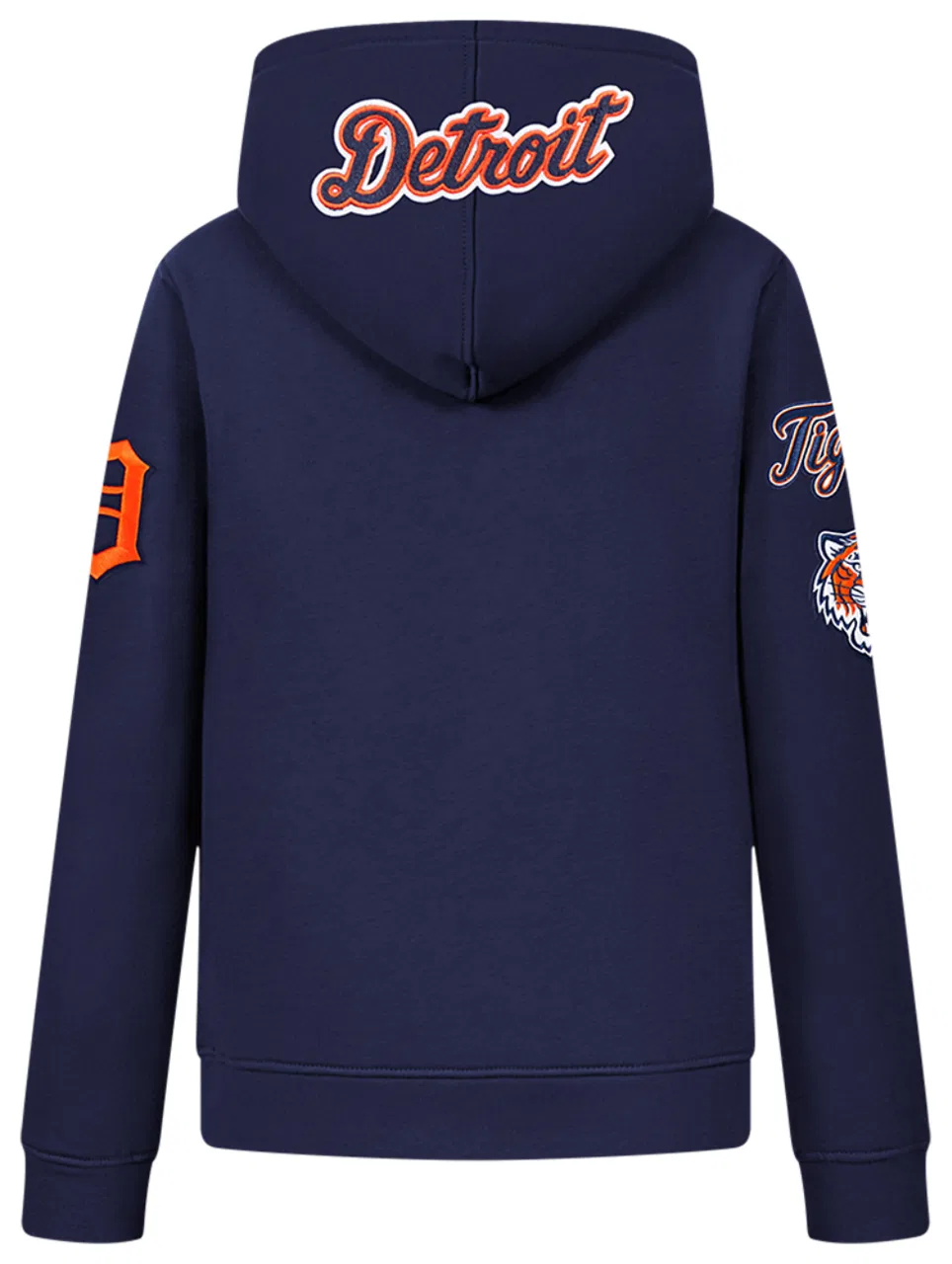 Флисовая кофта на молнии для мальчиков Classic Detroit Tigers Pro Standard, цвет Midnight Navy — фото 2