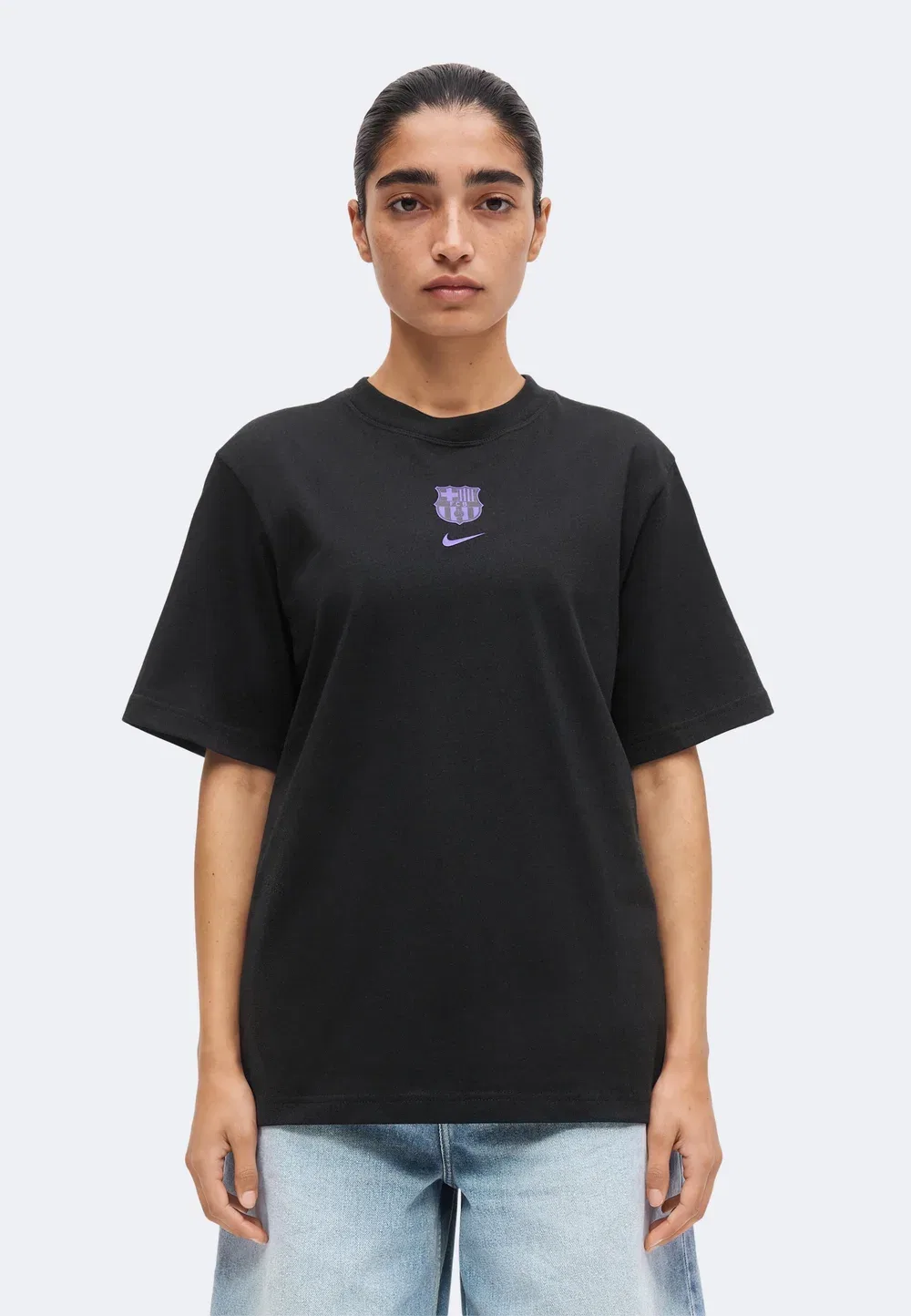 Футболка с принтом Fcb Nike Performance, Black — фото 3