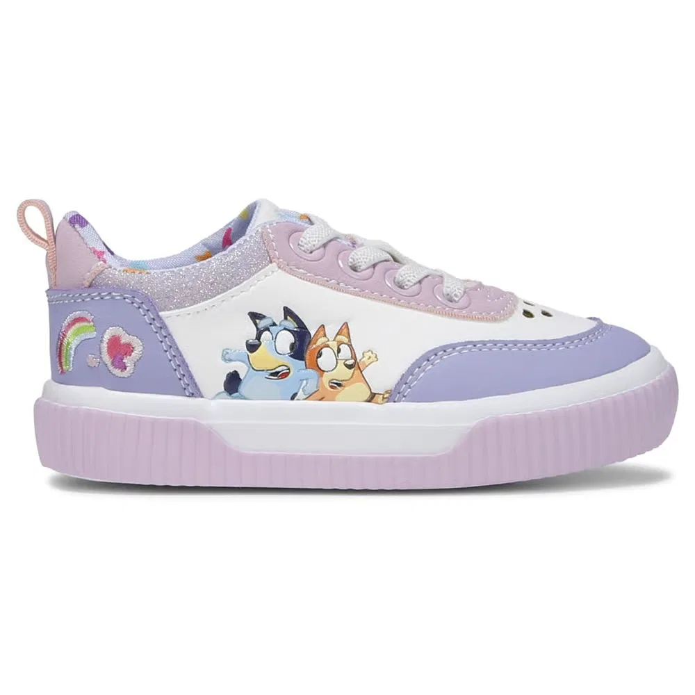 Детские синие кроссовки для малышей Bluey, Pink Multi — фото 2