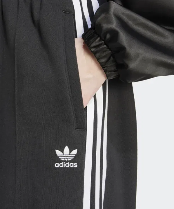 Широкие спортивные штаны, 3S Adidas, черный — фото 4