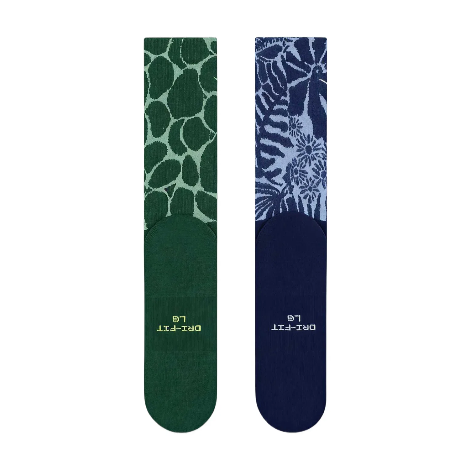Детские носки с длинным голенищем 2 пары Dri Fit Nike, Multicolor