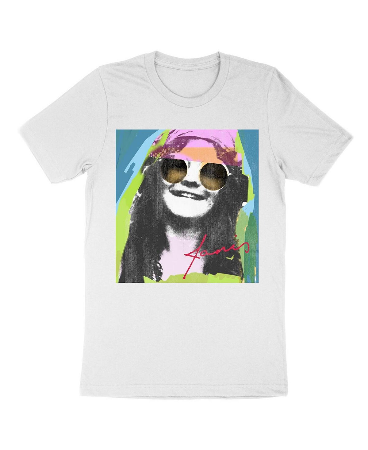 

Мужская футболка с графикой janis psychedelic MONSTER DIGITAL TSC, белый